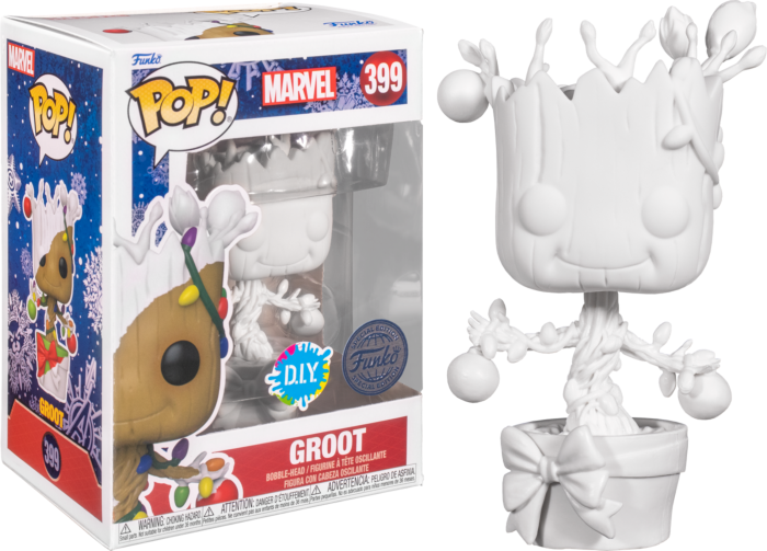 MARVEL - POP N° 399 - Holiday - Groot DIY