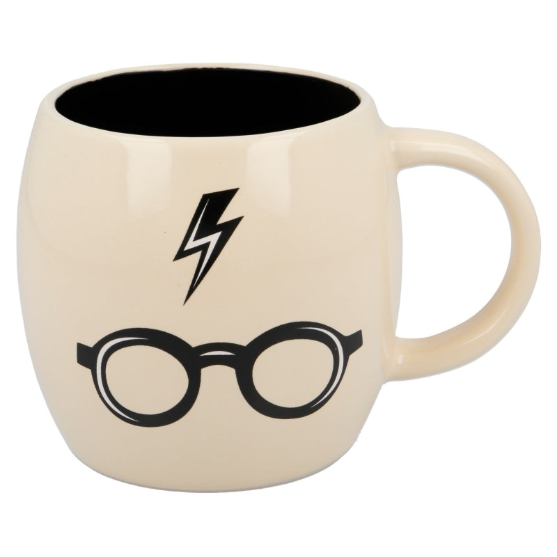 HARRY POTTER - Lunettes + Eclair - Mug Globe 380ml