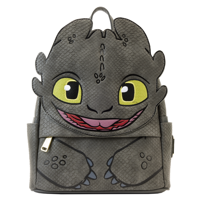 Mini Sac à dos Krokmou Loungefly Dreamworks by Loungefly sac à dos How To Train Your Dragon Toothless Cosplay