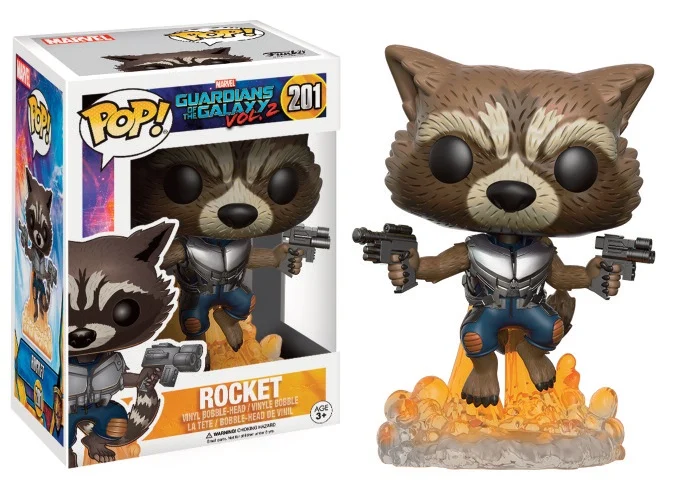 GUARDIANS OF THE GALAXY 2 - POP N° 201 - Rocket Racoon