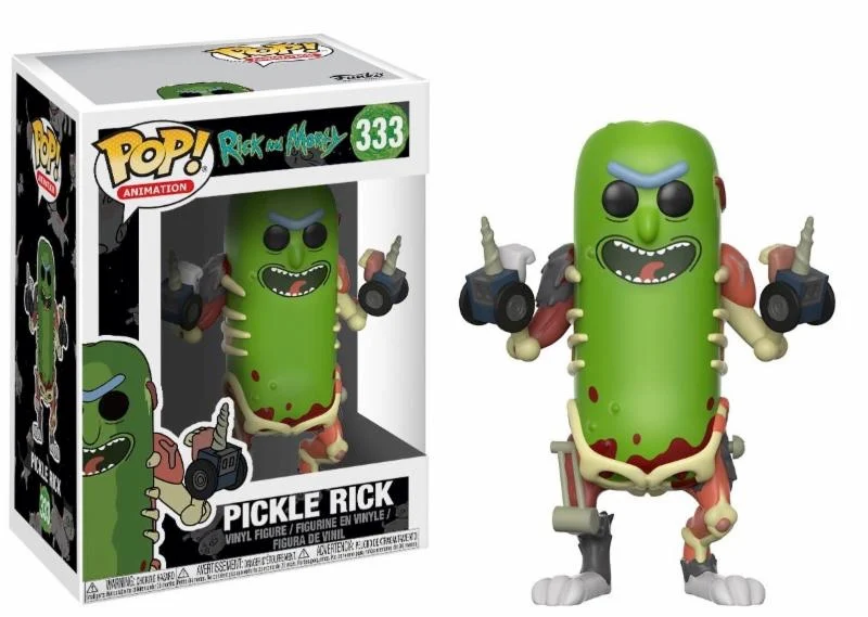 RICK & MORTY - POP N° 333 - Pickle Rick Funko