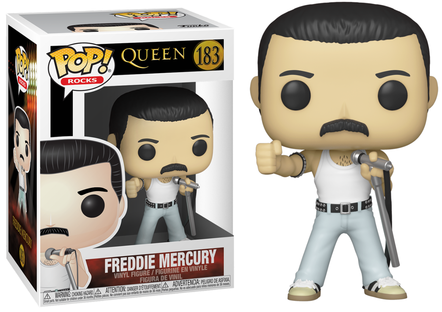 QUEEN - POP N° 183 - Freddy Mercury Radio Gaga 1985