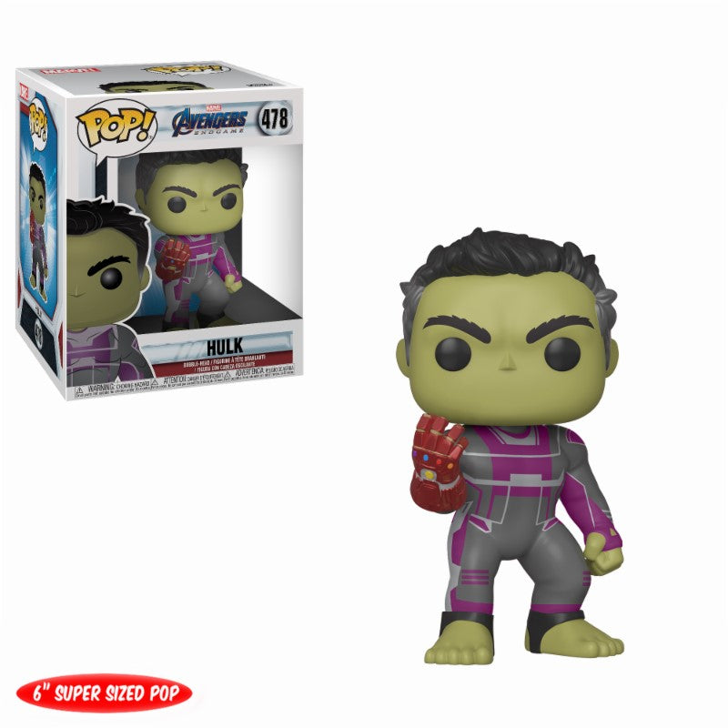 AVENGERS ENDGAMES - POP SUPER 6" N° 478 - Hulk