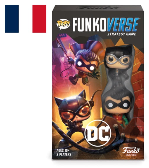 DC COMICS - Funkoverse 101 2-Pack - Expandalone Catwoman 'FRENCH'
