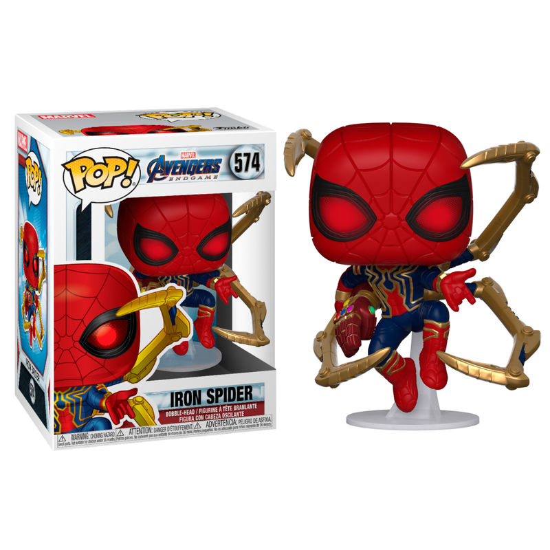 MARVEL - POP N° 574 - Endgame - Iron Spider Man & Gauntlet