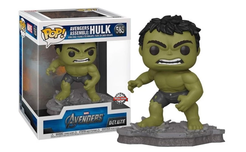 AVENGERS - POP Deluxe N° 585 - Hulk "Assemble" SPECIAL EDITION