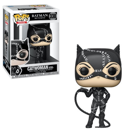 BATMAN RETURNS POP N° 338 Catwoman Batman Returns POP! Heroes Vinyl figurine Catwoman 9 cm
