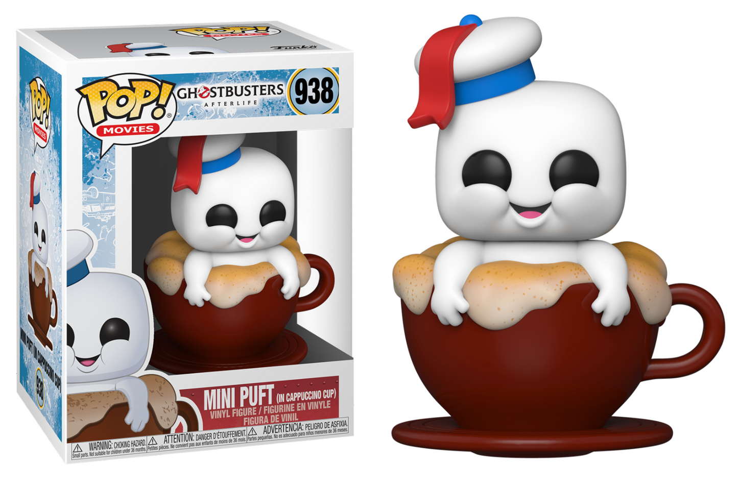 GHOSTBUSTERS Afterlife - POP N° 938 - Mini Puft Cappuccino