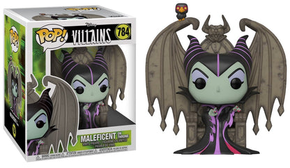 MALEFICENT - POP Deluxe N° 784 - Maleficent on Throne REPROD