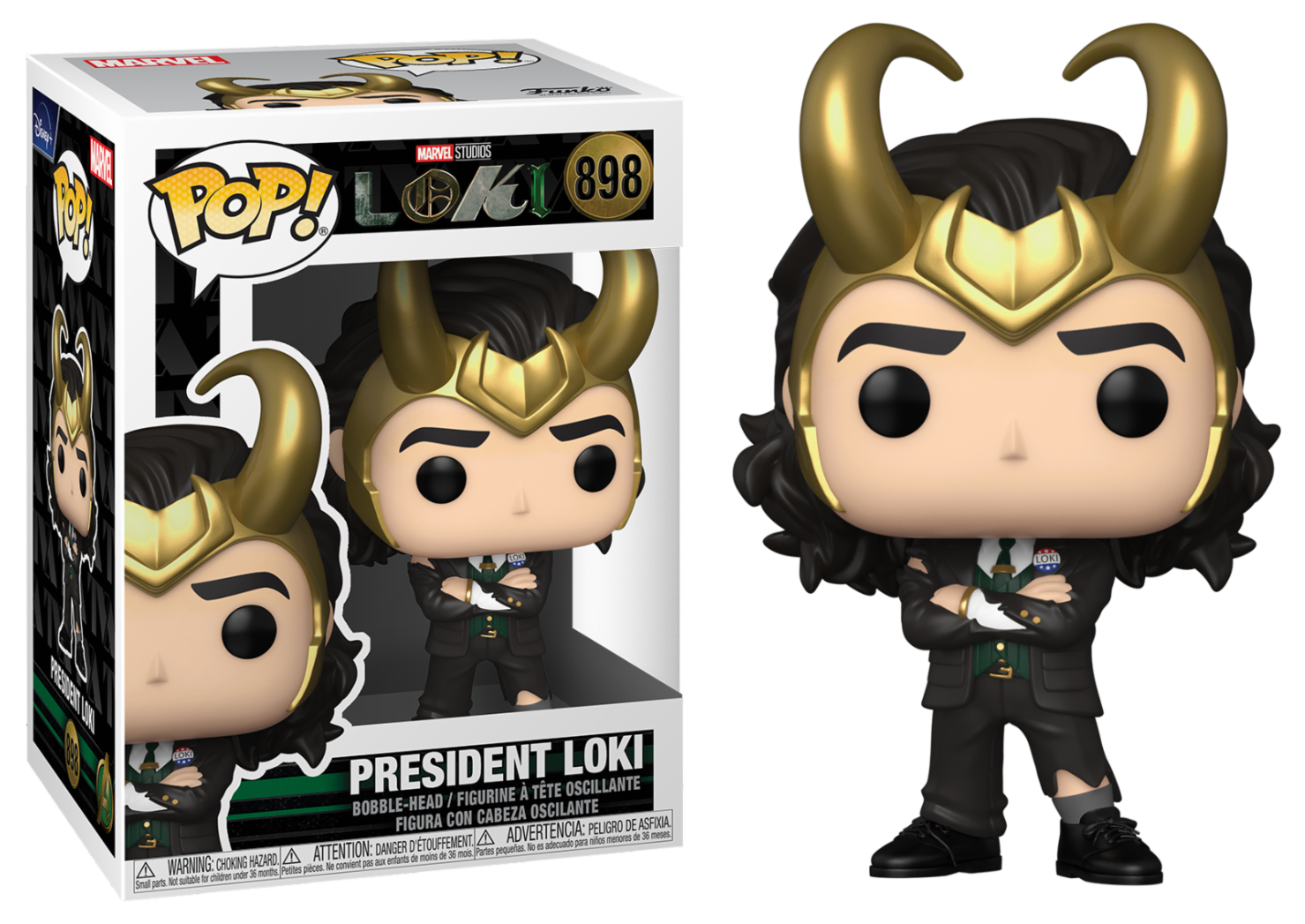 MARVEL LOKI - POP N° 898 - President Loki