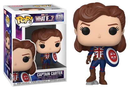 MARVEL WHAT IF - POP N° 870 - Captain Carter