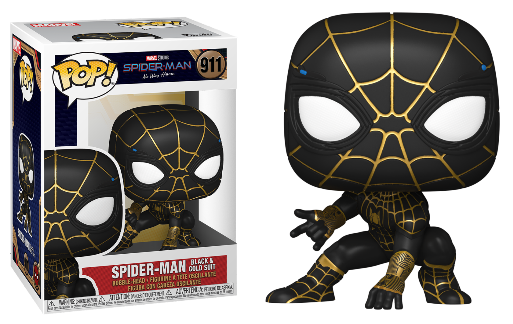 SPIDER-MAN - POP N° 911 - Spider-Man (Black & Gold)