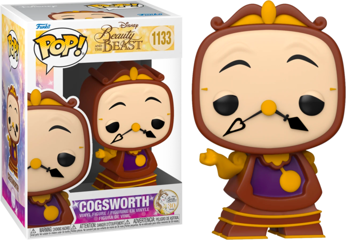 DISNEY - POP N° 1133 - Beauty & the Beast - Cogsworth