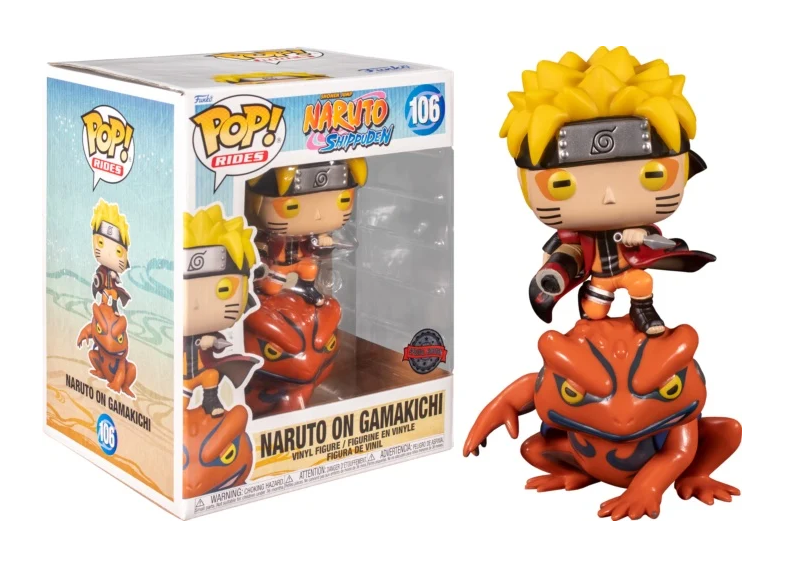 NARUTO Pop Rides N° 106 Naruto on Gamakichi (Special Edition)