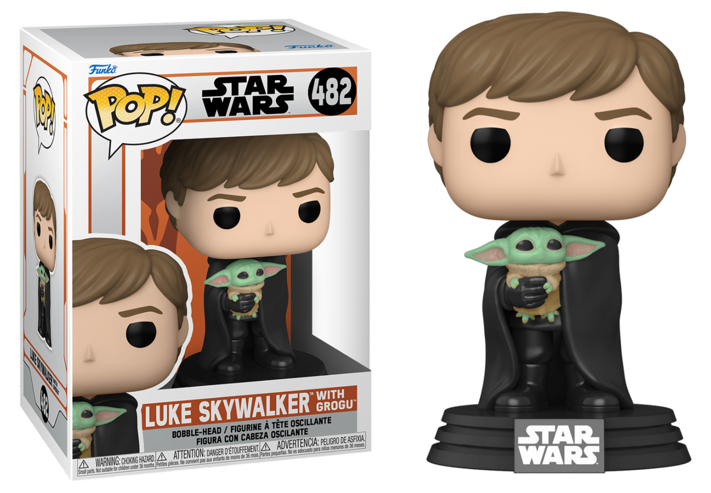 Luke Skywalker avec Grogu