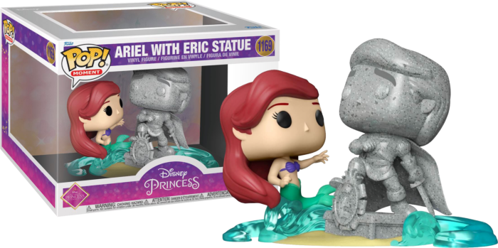 LA PETITE SIRENE POP Moments N° 1169 Ariel avec Statue Eric S.E.