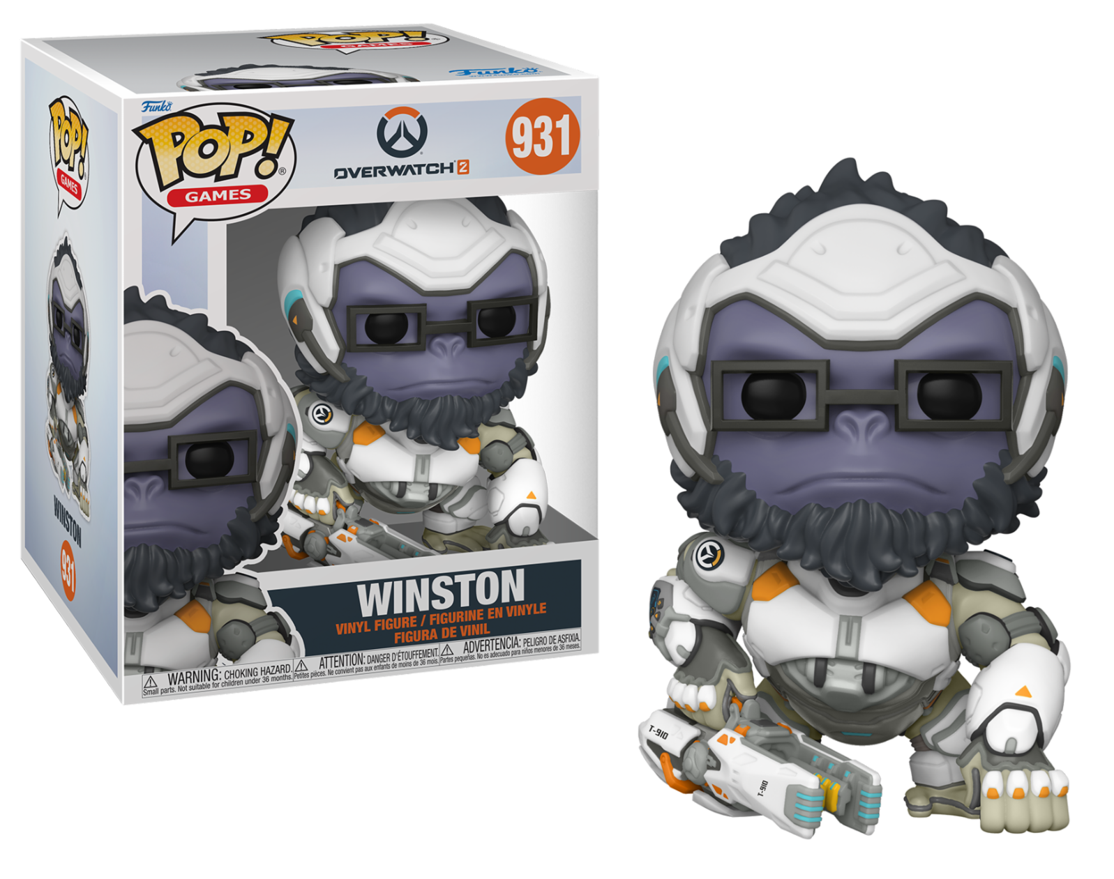 OVERWATCH 2 - POP Super 6'' N° 931 - Winston