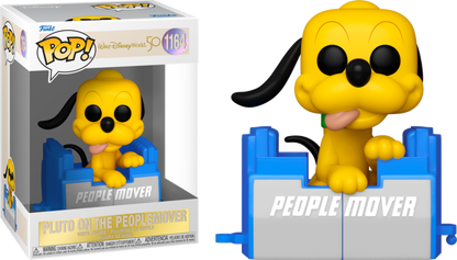 DISNEY - POP N° 1164- WDW50 - People Mover Pluto w/Balloon