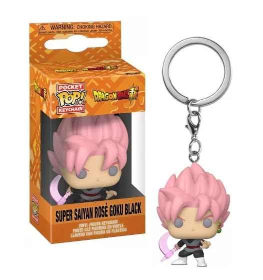 DRAGON BALL SUPER - Pocket Pop Keychains - S.S.Rosé Goku Black