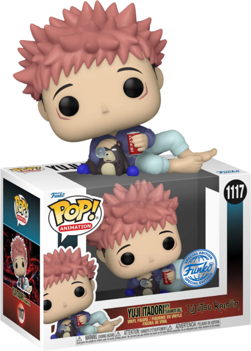 JUJUTSU KAISEN POP N° 1117 Yuji Itadori W/Tsukamoto Doll S.E.