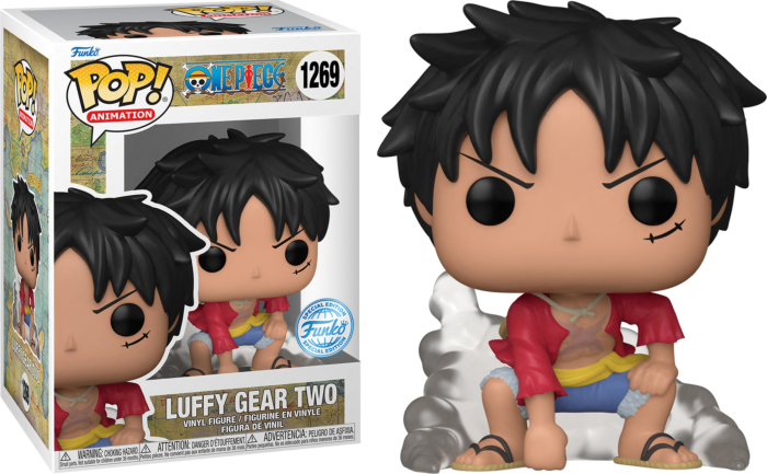ONE PIECE POP Animation N° 1269 Luffy Gear Two Avec Chase