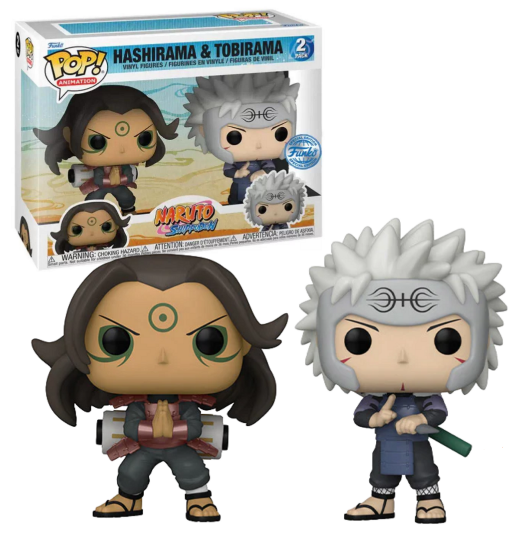 NARUTO SHIPPUDEN POP 2 Pack Hashirama & Tobirama