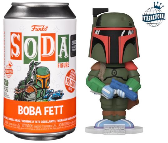 STAR WARS - Vinyl Soda - Boba Fett (Retro Comic) avec Chase