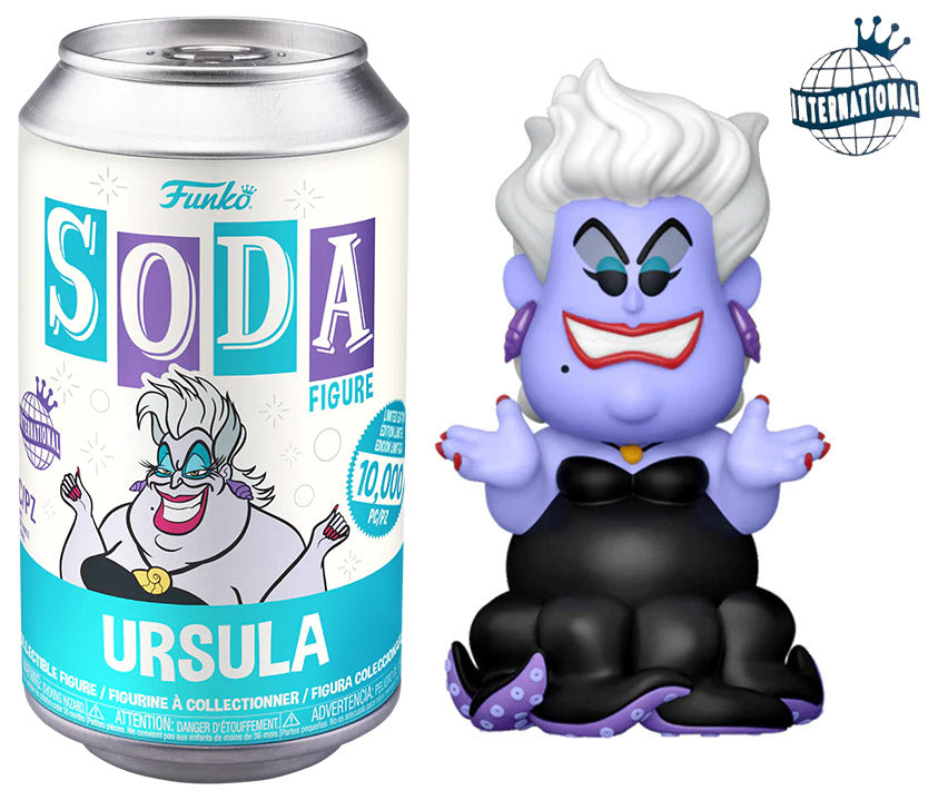 DISNEY Vinyl Soda Ursula avec Chase