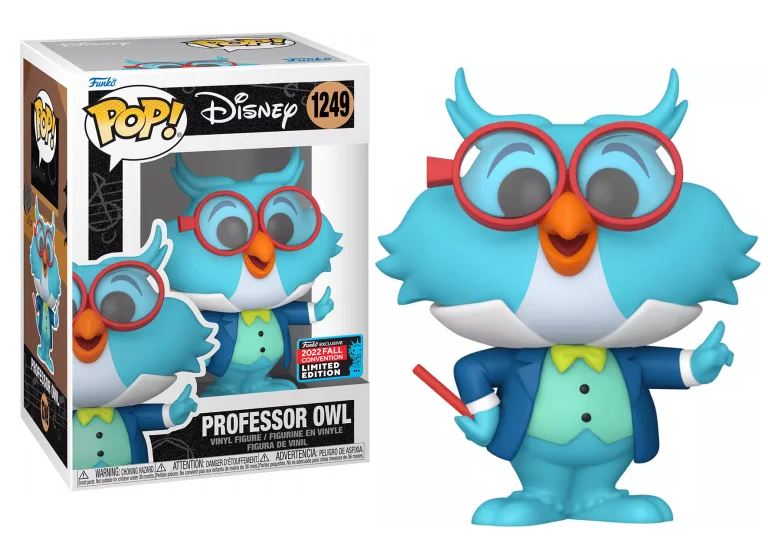 DISNEY - POP N° 1249 - Professor Owl '2022 Fall Convention'