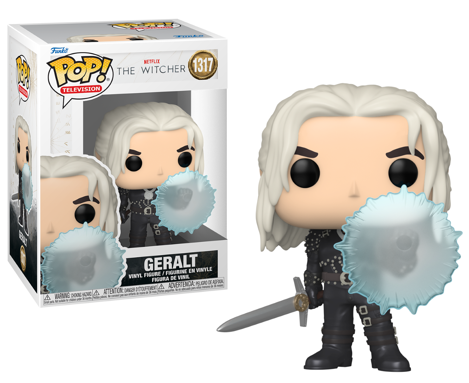 THE WITCHER S2 - POP TV N° 1317 - Geralt (Bouclier)