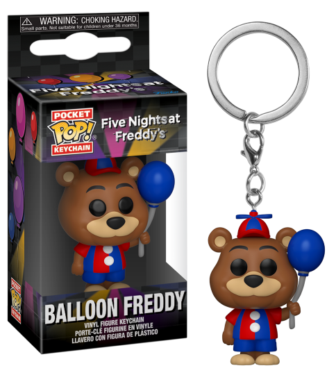 FNAF SECURITY BREACH - Pocket Pop Keychains - Balloon Freddy