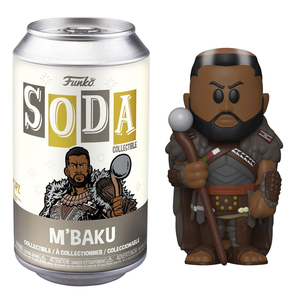 BLACK PANTHER WAKANDA FOREVER - POP Soda - M' Baku avec Chase