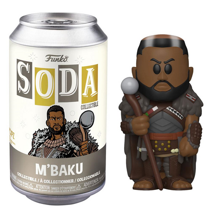 BLACK PANTHER WAKANDA FOREVER - POP Soda - M' Baku avec Chase