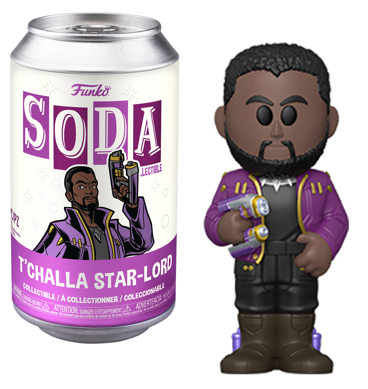 WHAT IF - POP Soda - Star-Lord T'Challa avec Hase