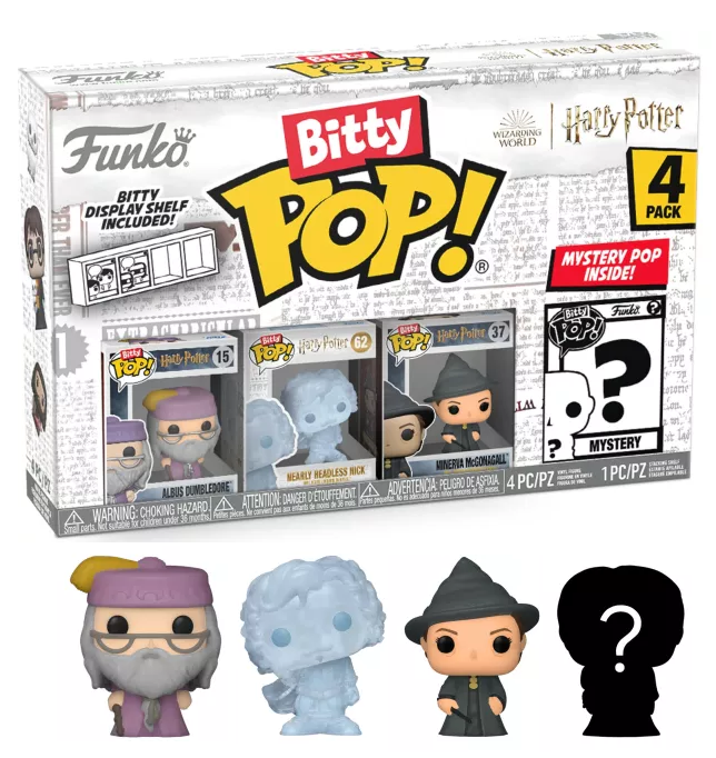 HARRY POTTER - Bitty Pop 4 Pack 2.5cm - Dumbledore