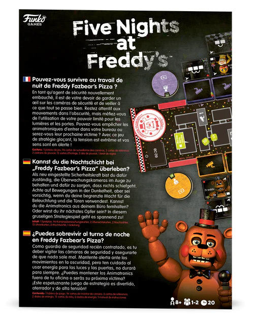 Signature Games Five Nights at Freddy’s - Survivre jusqu'à 6h du Mat