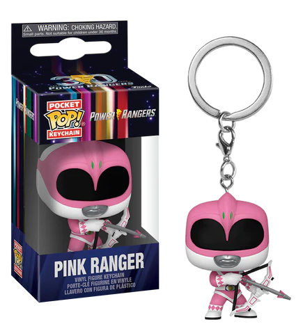 POWER RANGERS 30TH - Pocket Pop Keychains - Ranger Rose