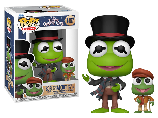 MUPPET XMAS 2023 - POP Disney N° 1457 - Kermit avec Tiny Tim