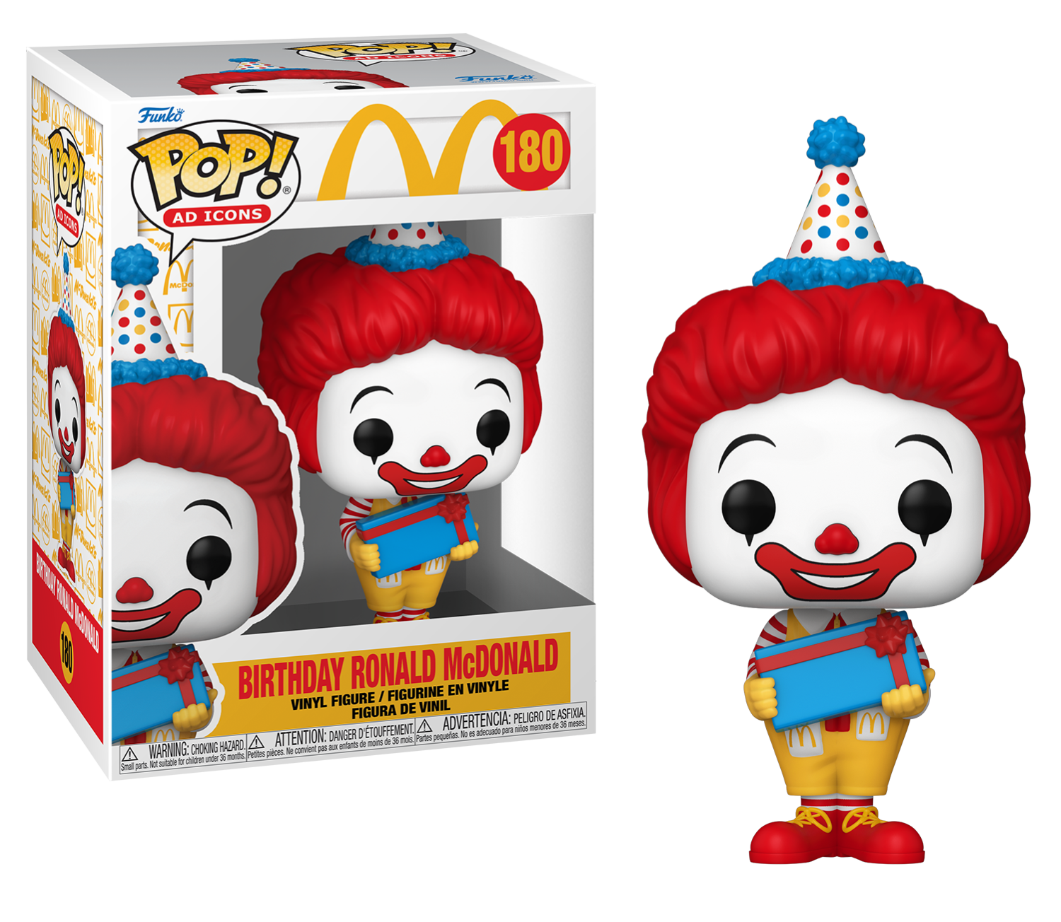 MCDONALDS - POP Ad Icons N° 180 - Birthday Ronald