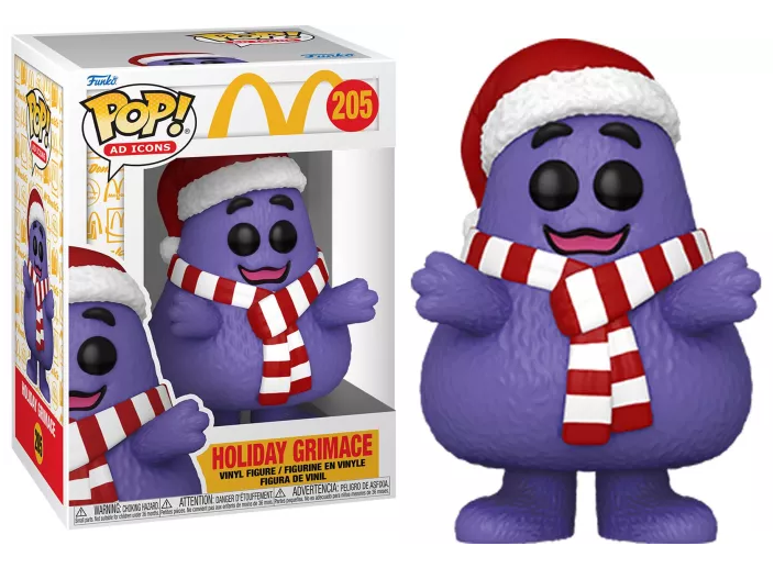 MCDONALDS - POP Ad Icons N° 205 - Grimace (Holiday)