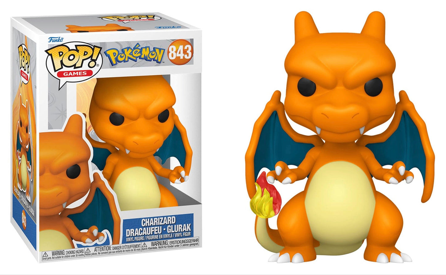 POKEMON - POP Games N° 843 - Dracaufeu