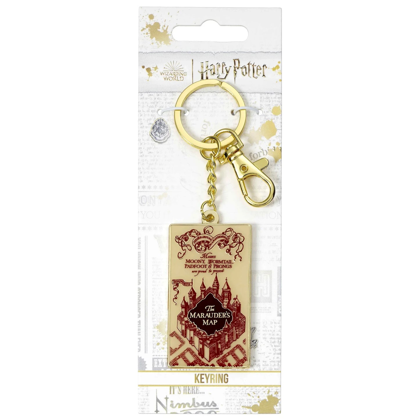 Marauder's Map key ring