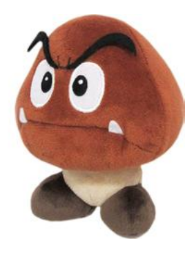 Peluche Goomba SUPER MARIO Together Plus Goomba Peluche 14cm