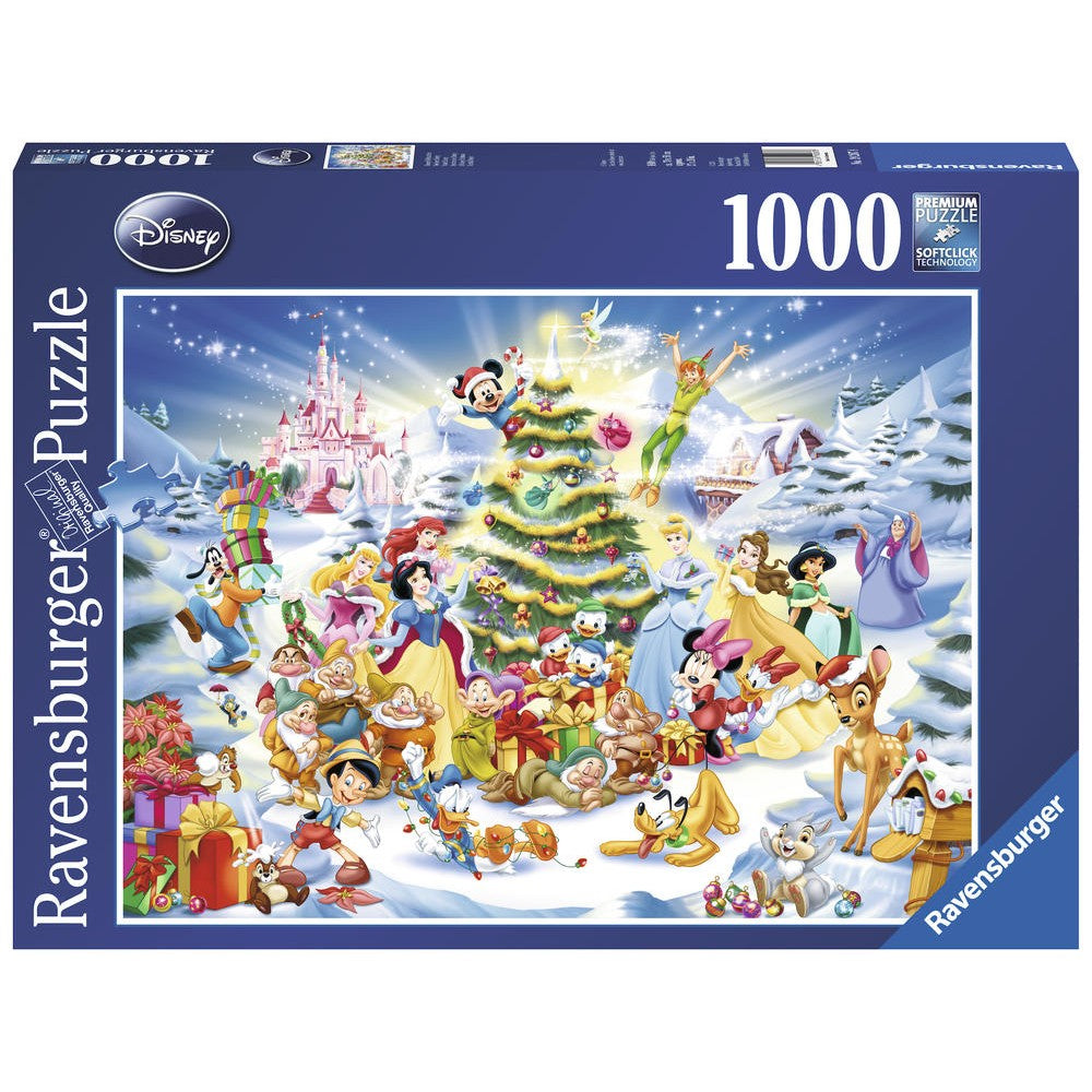 DISNEY Puzzle 1000P Noël avec Disney Ravensburger
