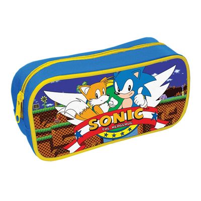 SONIC - Retro Green Hill Zone - Trousse à Crayons