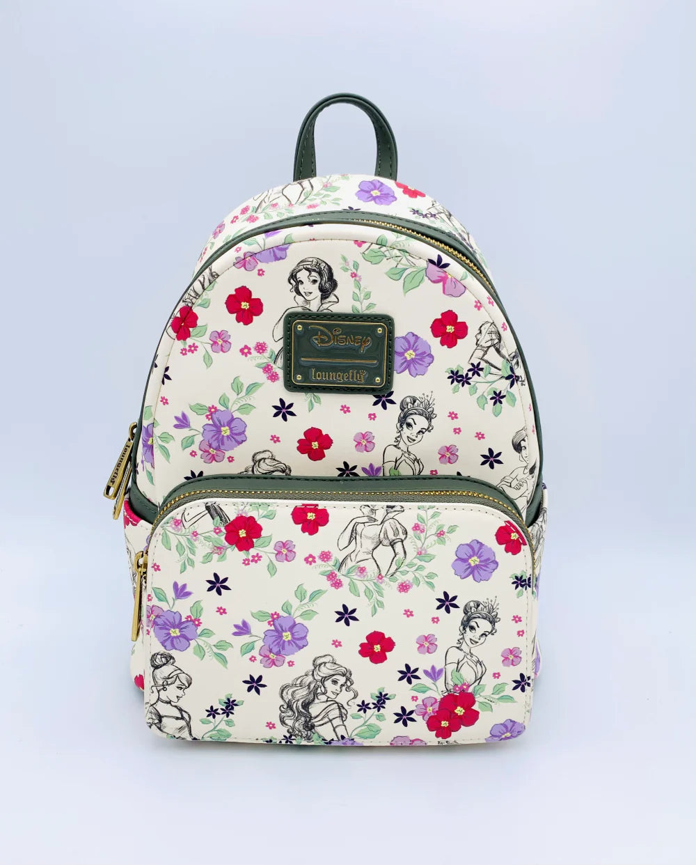 DISNEY Princess Sketch Floral Mini Sac à Dos Loungefly 'Exclusive'