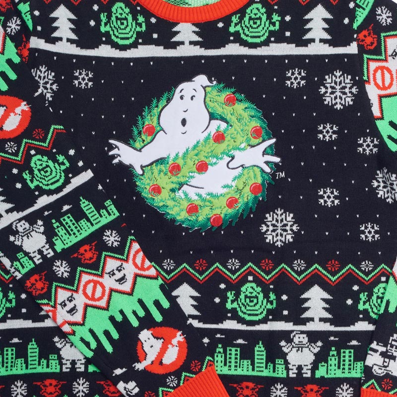 Ghostbusters christmas jumper sale