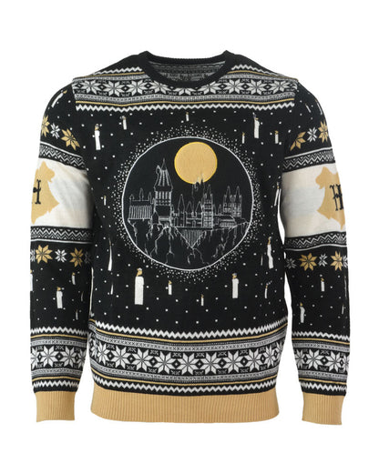Harry Potter Christmas sweater - Hogwarts LED