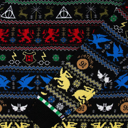Harry Potter Christmas Sweater - Hogwarts Houses