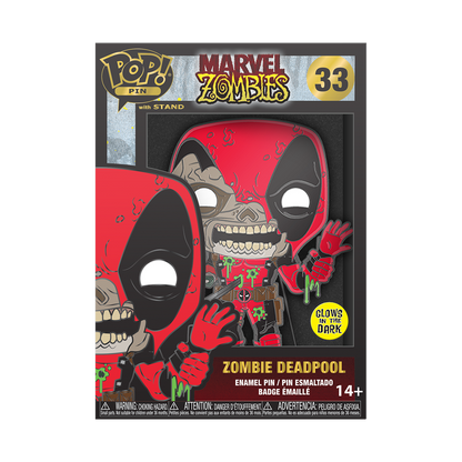 Deadpool Zombie (GITD)-Pop! Pine